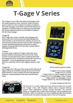 Sonatest T Gage V Broşür