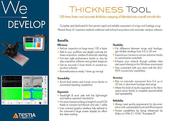 Testia Thickness Tool