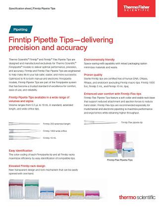 Finntip Pipet Uçları Broşür
