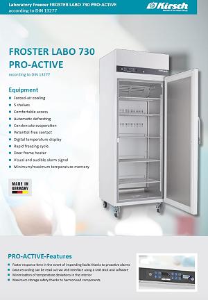 FROSTER LABO 730 PRO ACTIVE EN