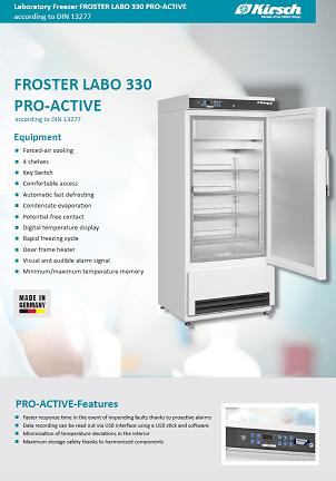 FROSTER LABO 330 PRO ACTIVE EN