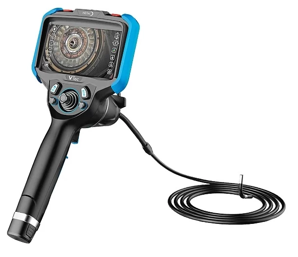 NDTEC VTEC Q videoskop – 360° esnek prob ve OLED ekranla gelişmiş görsel denetim çözümü.