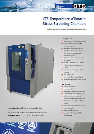 CTS Stres Test Odası Broşür